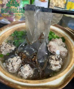 Miến dong sợi to Điện Biên dai, dẻo, không bị nát khi nấu