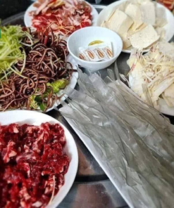 Miến dong sợi to rất phù hợp với ăn lẩu, nấu canh