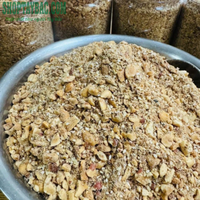 Muối lạc vừng ăn kèm hoặc để chấm rau củ luộc