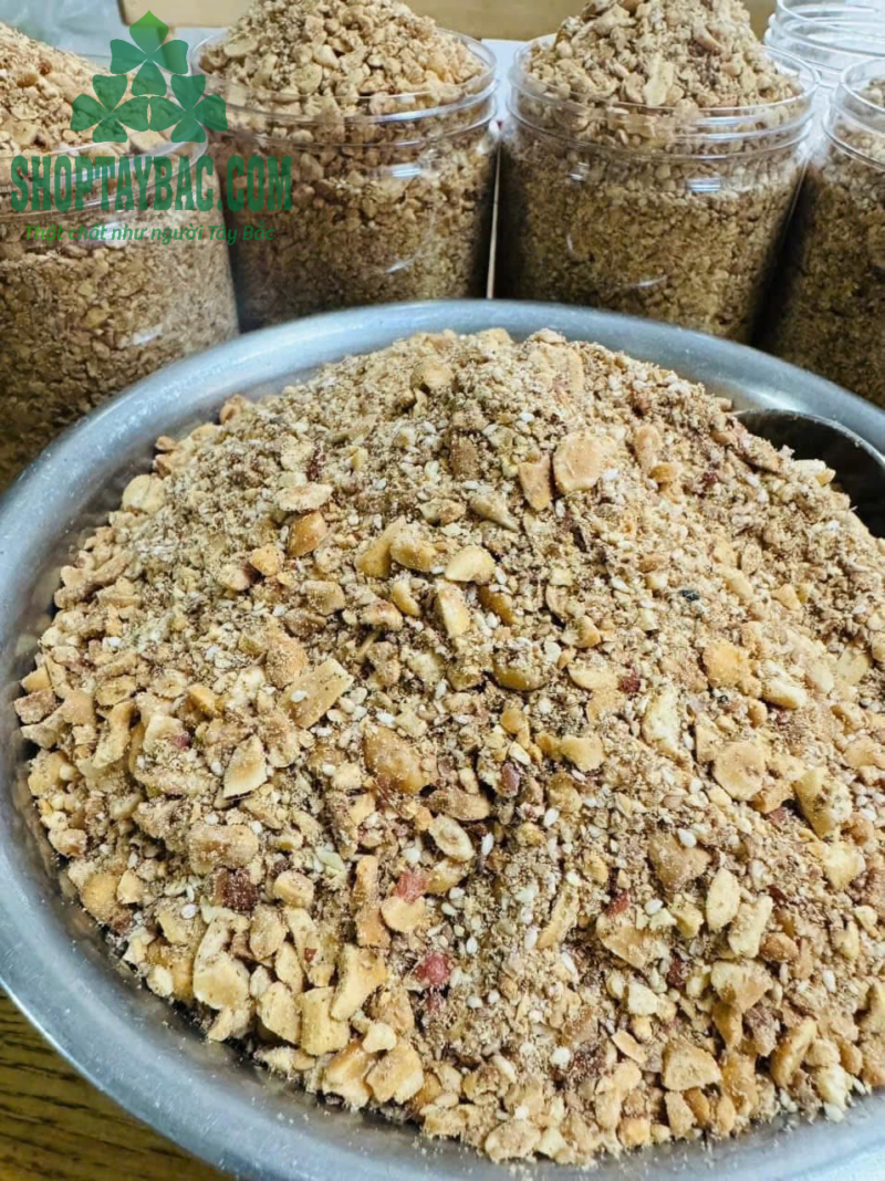 Muối Lạc Vừng Giã Tay (hộp 500gr)