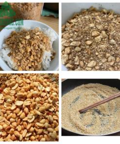 Muối lạc vừng giã tay thủ công