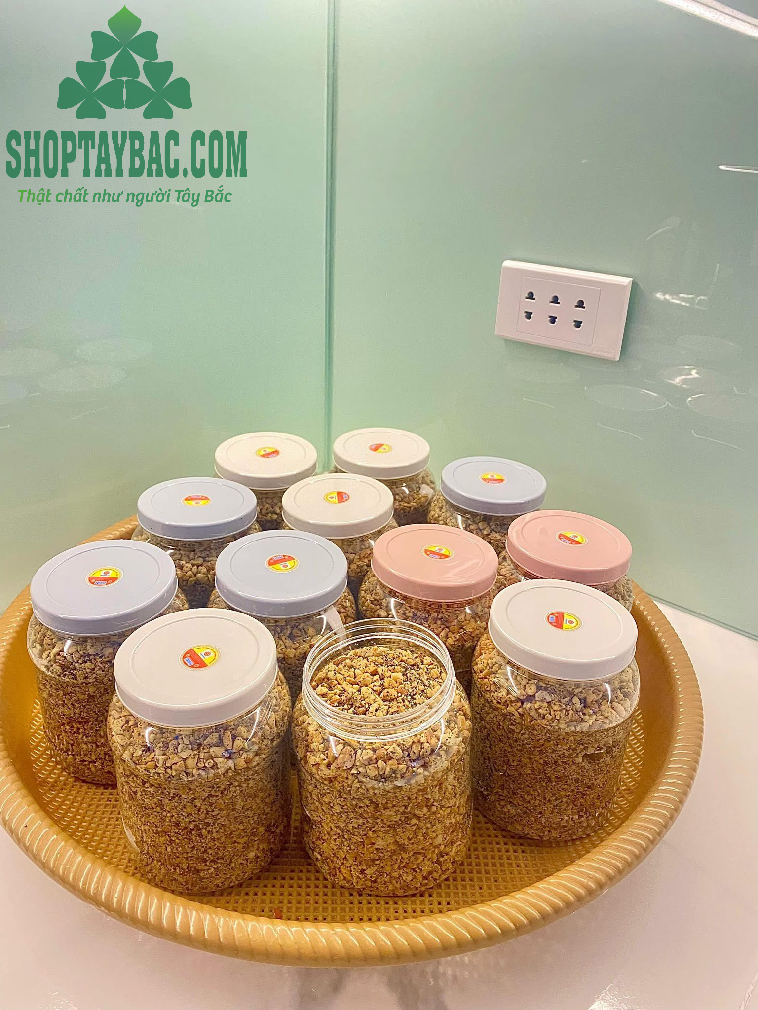 Muối lạc vừng nhà làm