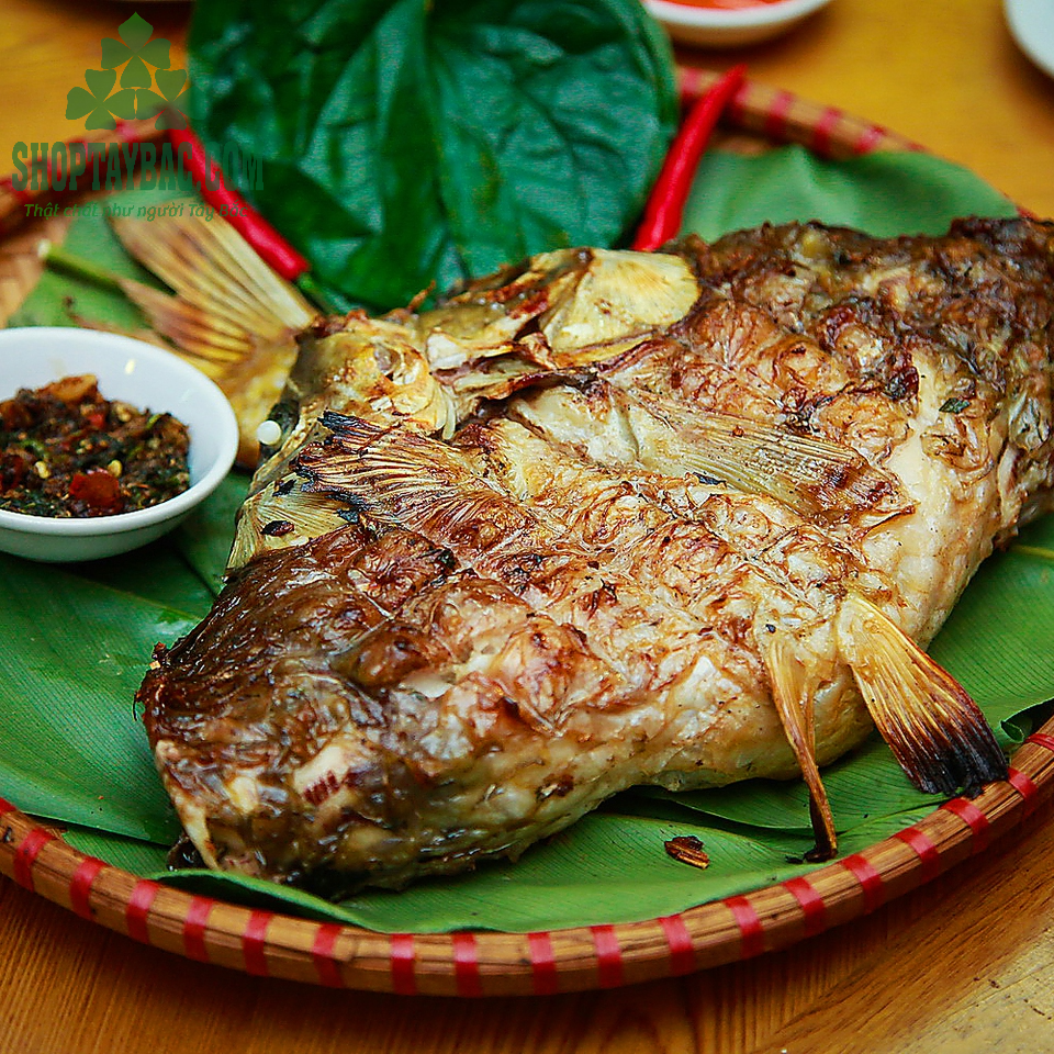 Pa pỉnh tộp - Món cá nướng đặc trưng của người Tây Bắc