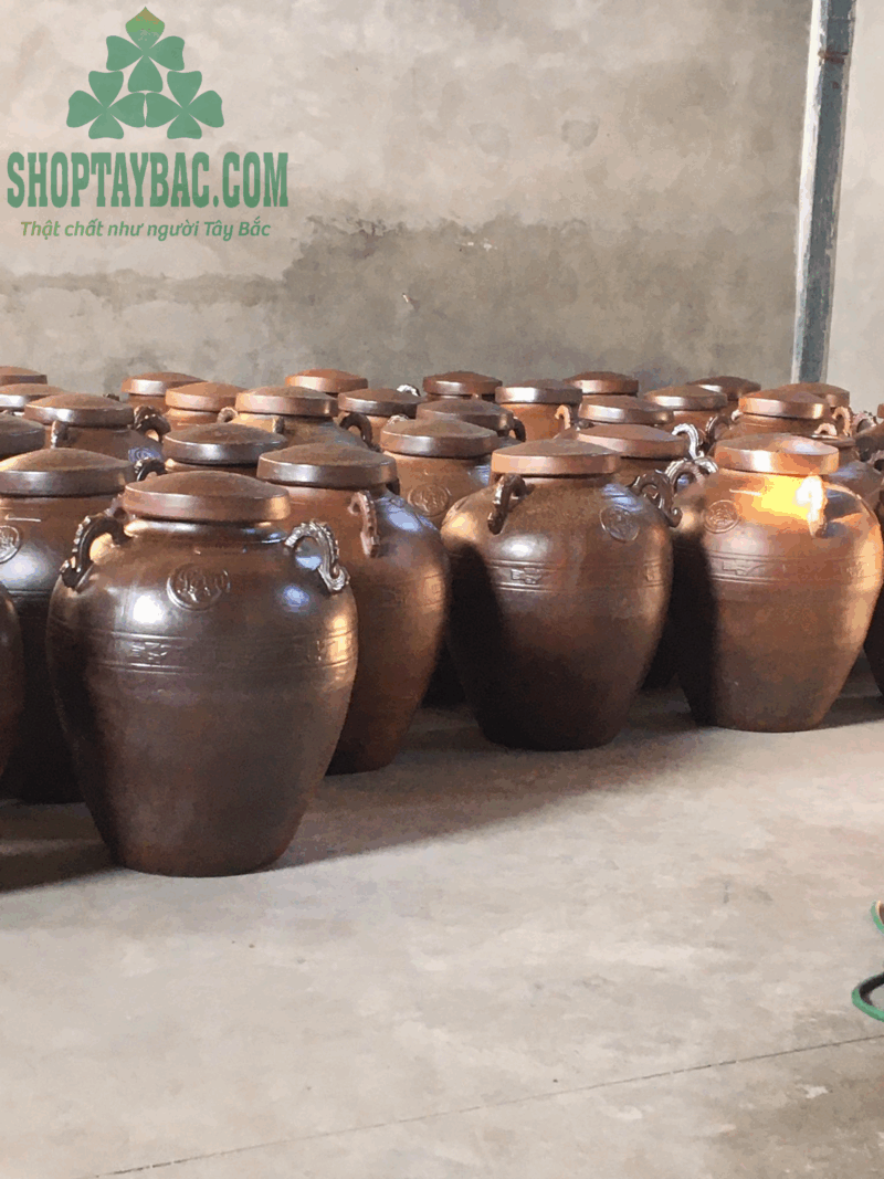 Rượu nếp quê nhà nấu (1 lít)