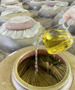 Rượu đòng đòng ngâm chum sành