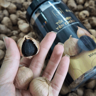 Tỏi đen cô đơn Yên Châu thành phẩm