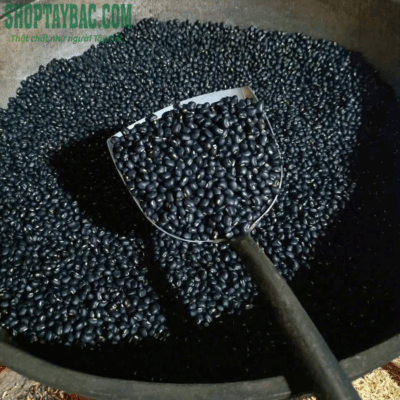 Đậu đen Tây Bắc hạt to, tròn đều
