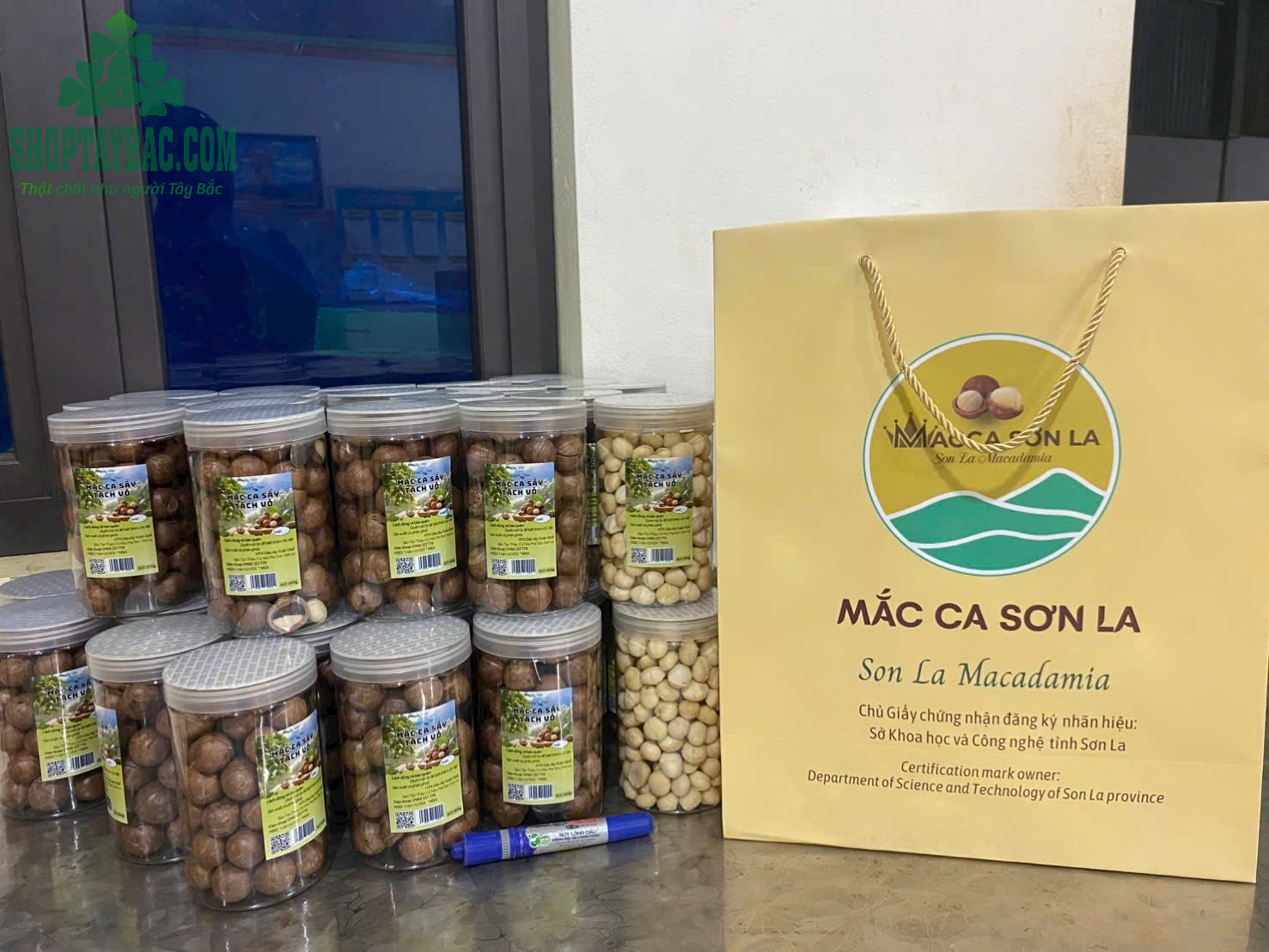 hạt mắc ca Sơn La sản xuất theo quy trình đảm bảo VS ATTP