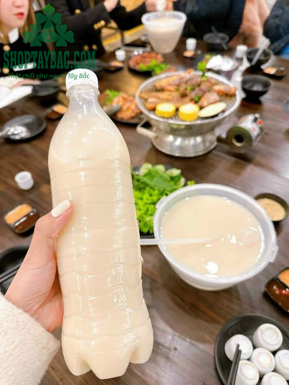 Rượu nếp sữa đục (01 lít)