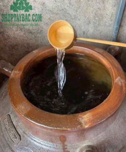 Rượu men lá hạ thổ chum sành