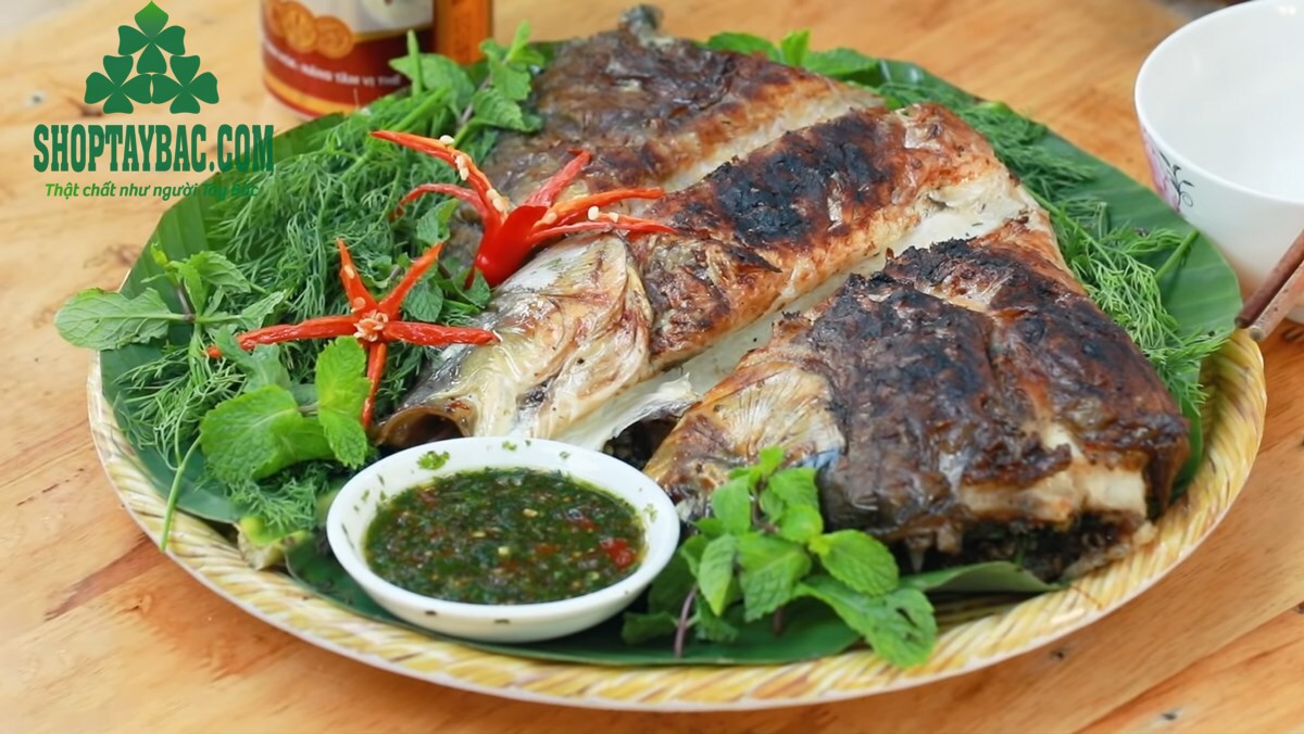 Cá nướng gập (Pa Pỉnh Tộp) đặc trưng văn hóa ẩm thực Tây Bắc